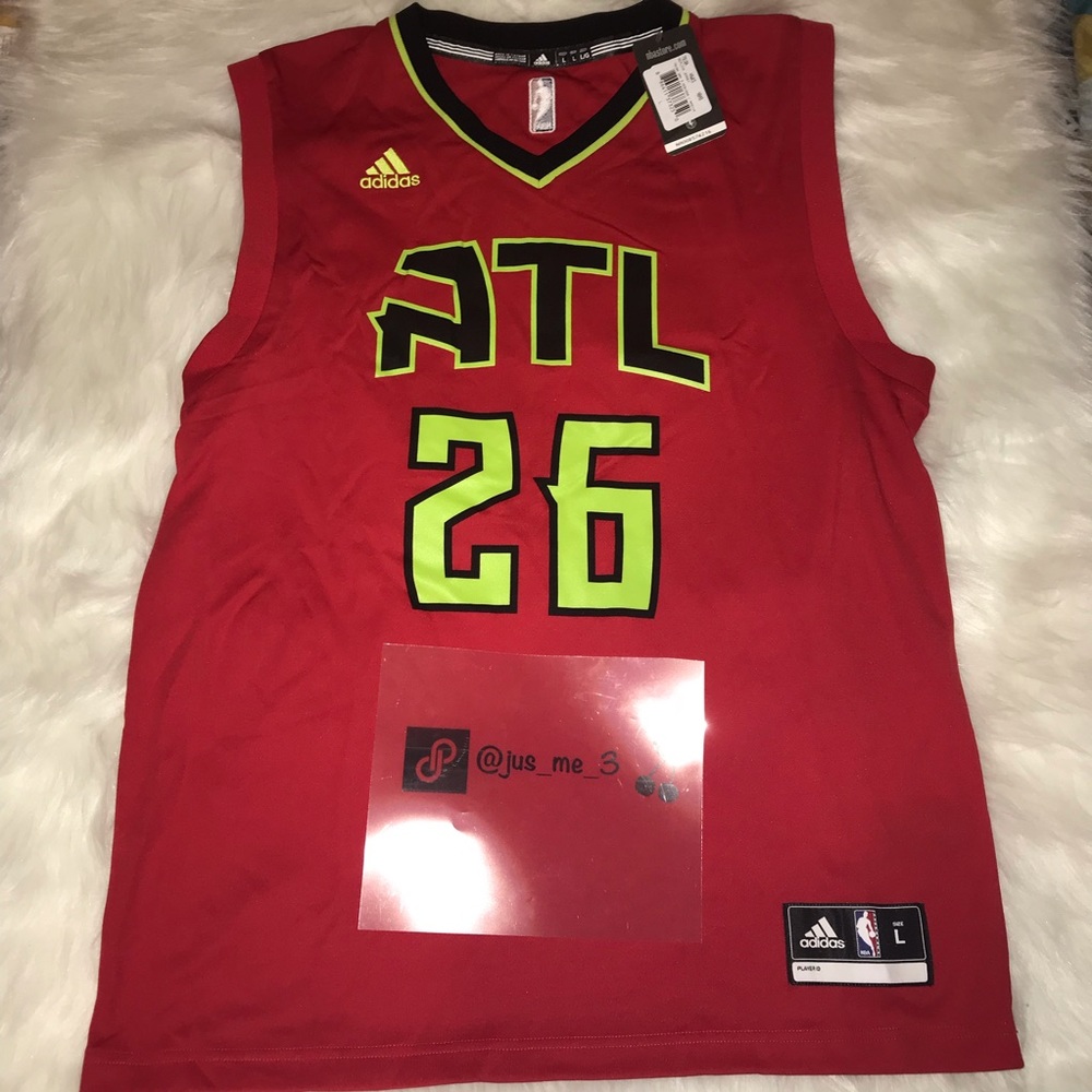 Adidas Atlanta Hawks K.Korver Jersey 🚨2/$30 HP ❤️ - Picture 2 of 8